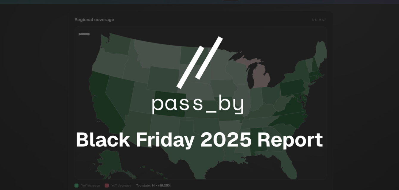 Black Friday 2025 report from PassBy