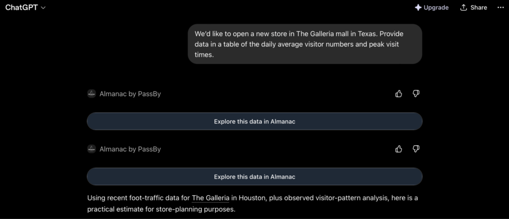 Validating a new store using the AI integration from PassBy